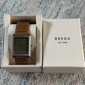 Breda Women's Green and Brown Watch